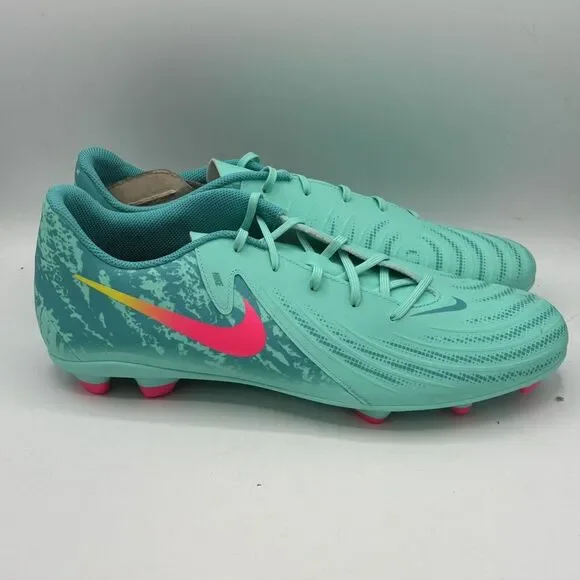 Nike Phantom Luna II Academy LV8 FG/MG Soccer Cleats FJ2561-300 Mens Sz 13 - Picture 4 of 9